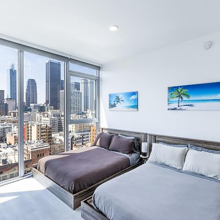Top Floor High Rise 3 Bed Dtla Skyscraper Penthouse Los Angeles Bagian luar foto