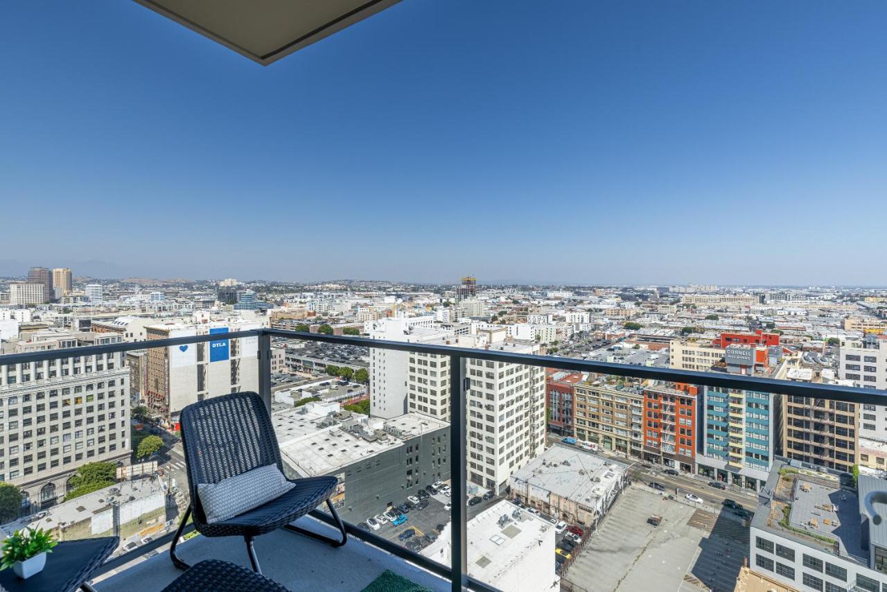 Top Floor High Rise 3 Bed Dtla Skyscraper Penthouse Los Angeles Bagian luar foto