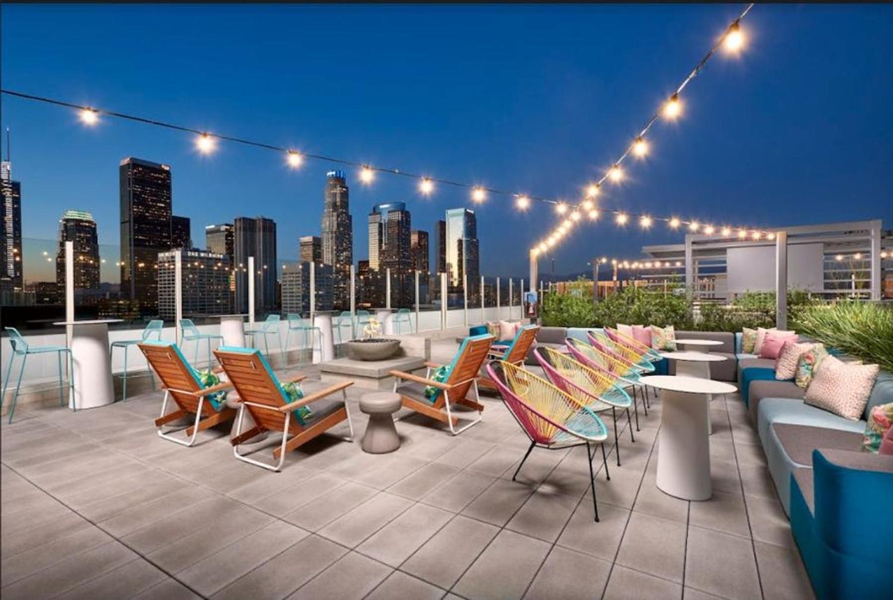 Top Floor High Rise 3 Bed Dtla Skyscraper Penthouse Los Angeles Bagian luar foto