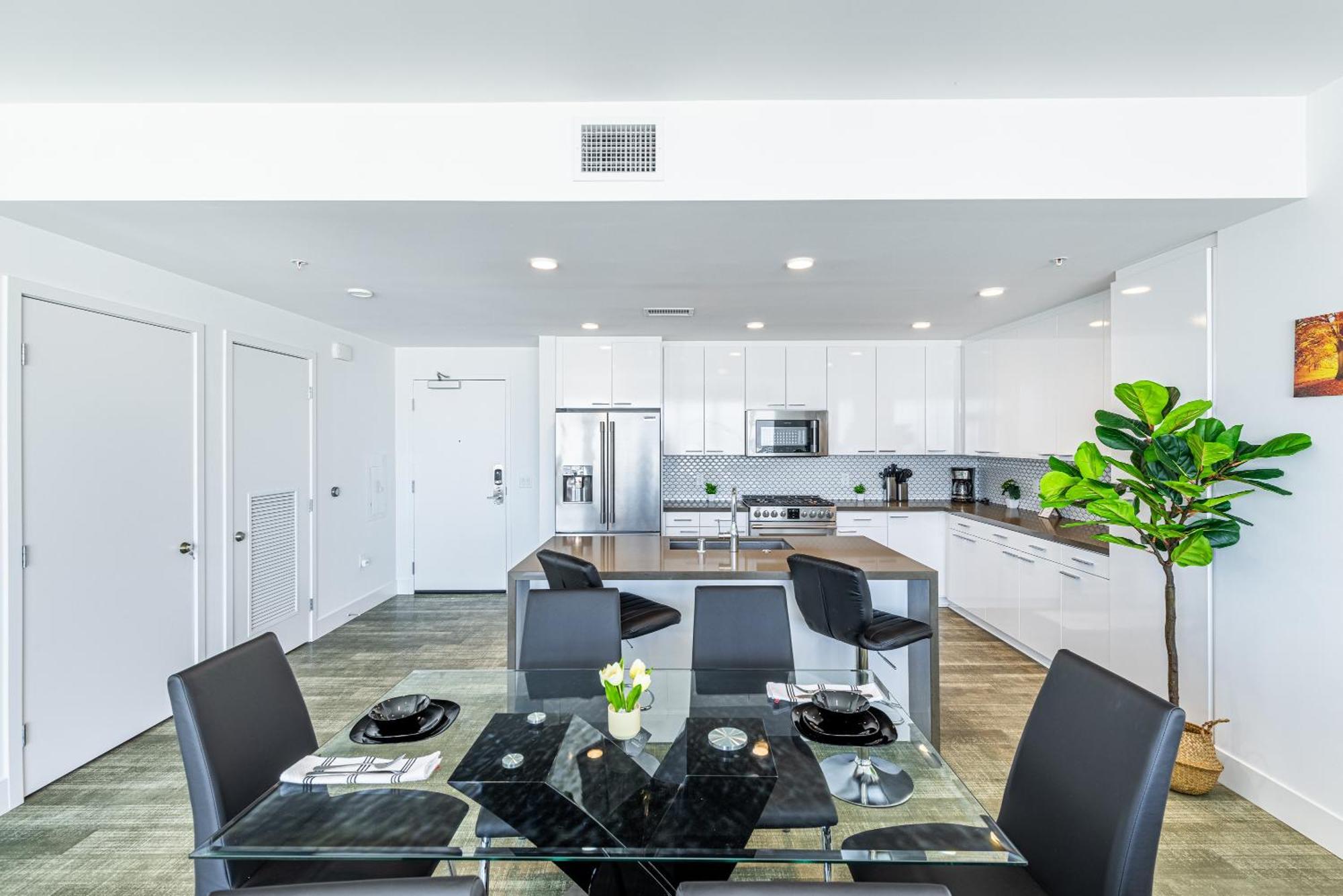 Top Floor High Rise 3 Bed Dtla Skyscraper Penthouse Los Angeles Bagian luar foto