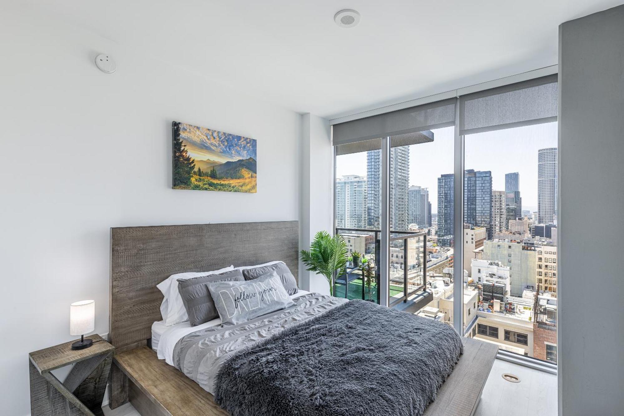 Top Floor High Rise 3 Bed Dtla Skyscraper Penthouse Los Angeles Bagian luar foto